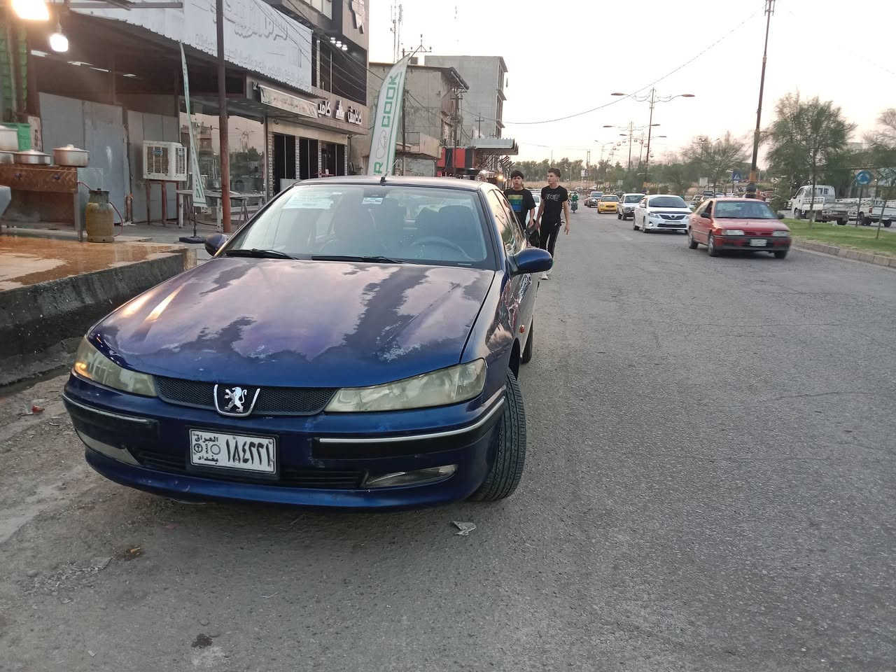 بيجو للبيع 406 صدامي ***********

