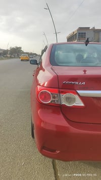 كورلا 2012 وارد كندي ... سنويه بأسمي لل 2029. بانزين غاز..الضرر موضح ب...