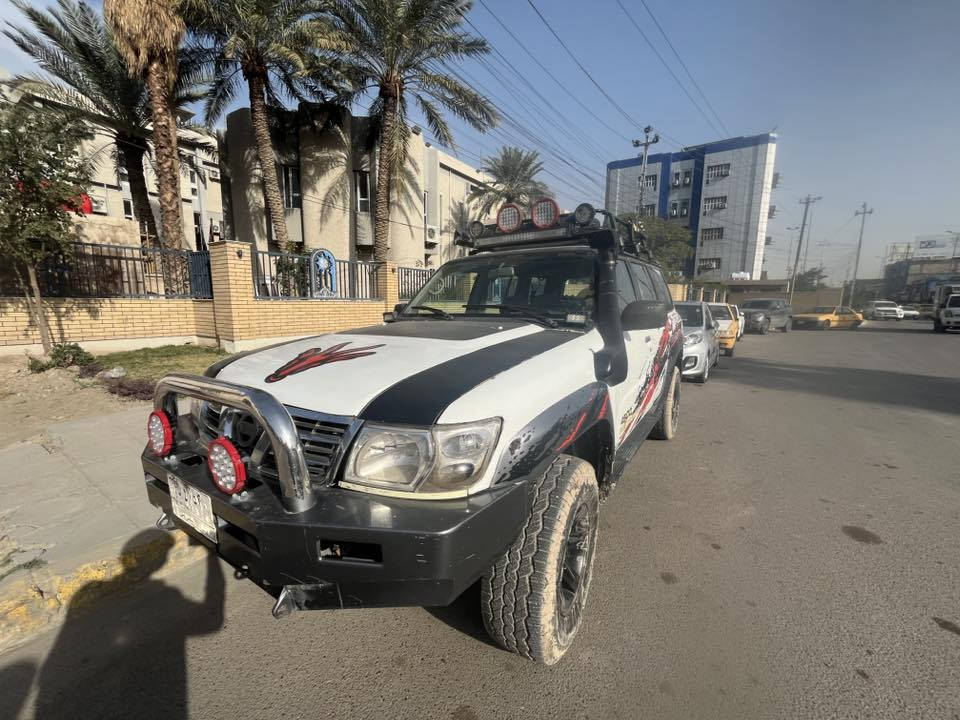 نيسان باترول/٤٥٠٠ كير عادي سفاري ثلاث قطع تبريد سعر85
موديل ٢٠٠٠ مكينة وكير مكفولات  عليه وشم غزال دعامية ARB  عليه منضومة غاز LPG.
سيارة محدثة سيارة حلوه ونظيفة.
العنوان بغداد الصليخ 
لاستفسار على رقم ***********
