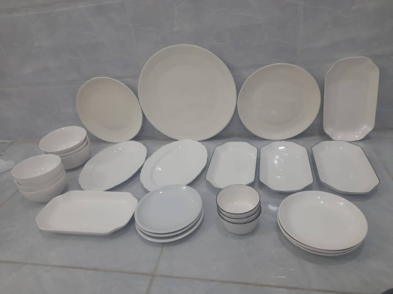 توفر لدى ❤️
مجمع ϻ𝐊 منزلية ،عطور ،حقائب ،أحذية 

 العرض الأول 🔥🔥

( سيت فرفوري سياحي )

بسعر 40 الف دينار والتوصيل مجاني 

متكون من ( 53 ) قطعه 

12 ماعون تمن 🌹

12 ماعون حلاوة 🌹

12 كاسة زلاطة  🌹

12 كاسة مرك 🌹منقوش

2 منسف كبير حجم 16 انج 🌹

2 بلم مستطيل مضلع حجم 32 انج 🌹

والتوصيل مجاني داخل الفلوجة والگرمة والصقلاوية 

العرض الثاني 🔥🔥

( سيت فرفوري سياحي ) 

متكون من 27 قطعة 

6 ماعون تمن 🌹 

6 ماعون حلاوة 🌹 

6 كاسة زلاطة 🌹 

6 كاسة مرك منقوش 🌹

1 منسف كبير حجم 16 🌹

1 بلم مستطيل مضلع 🌹

1 بلم مستطيل منقوش 🌹

بسعر ( 20 ) الف والتوصيل مجاني

للطلب واتس اب /***********

او مراسلة الصفحة
