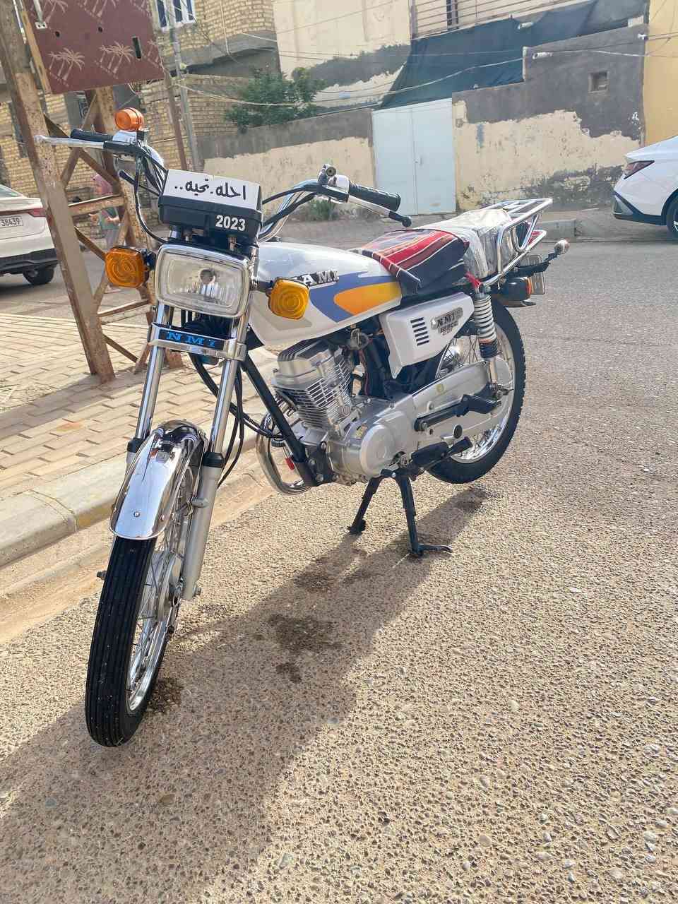 سلام عليكم دراجه نامه للبيع مرقم كامل موديل 2023 
دراجه كامله مداور ثاني يوم بسمي سعر خاص *********** مكاني سماوه
