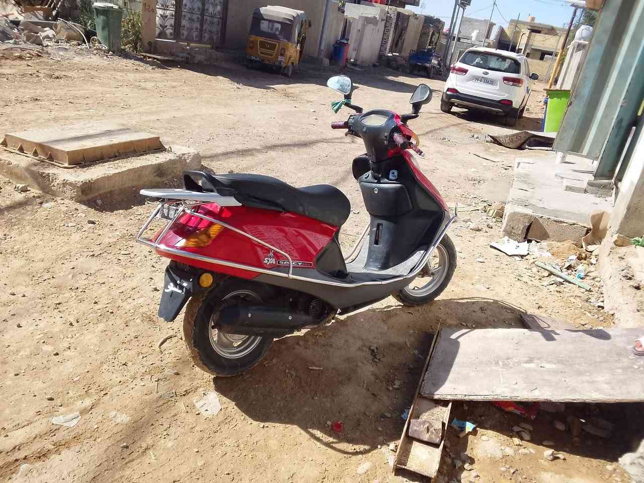 سلام عليكم عندي دراجه سبيسي ماليزي موديل 2024 مجفته تجفيت اصلي للبيع او المراوس رقم ***********
