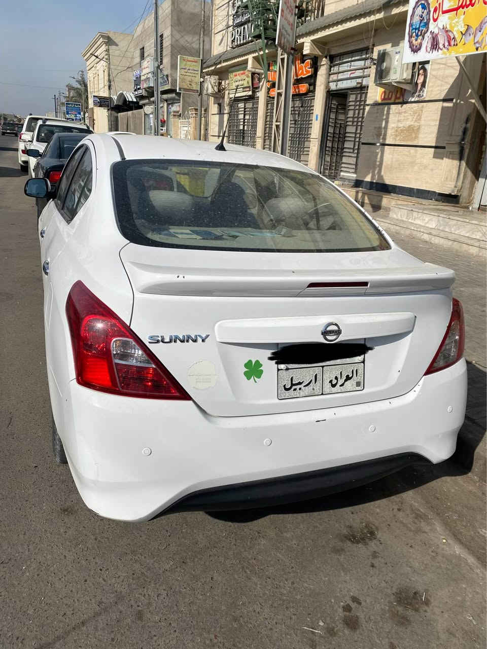 نيسان صني للبيع موديل 2022هندي
رقم اربيل السنويه نهايه ال2027 تنتهي كفاله بيه طخه بسيطه كلشش بالباب الايمن السعر 117$ 
📱 *********** البصرة, العراق
