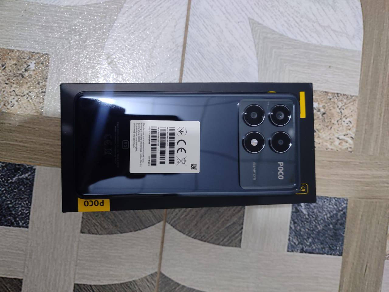 للبيع الوحش POCO X6 Pro - تجربة 120 فريم 🔥
الذاكرة العملاقة: 512GB.
العشوائية: 12GB RAM.
النظافة: 100% (أخو الجديد).
لزقة المصنع موجودة معه ضمان الشركه
أقوى جهاز يشغل ببجي 120 فريم ثابت
سعر الهاتف 350 ,,,, ***********
