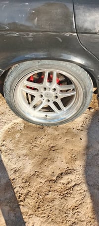 ٤ تايرات جديدة • مقاس ١٧ • بدون تصليح