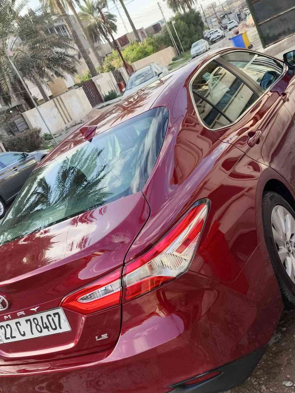 فقط للبيع كامري 2020 بدون قطره صبغ
حادثه دعاميه و راجعه نفسه بدون صبغ بيه مكانين بارد اصغار سياره ع وضع الشركه شرط 
كير محرك صدر كله بل شرط سياره جديده رقم الشاصي
4T1C11AK4LU909058 
تحويل وكالة حاضر 
مكاني بغداد العامريه السعر 182 مجال جدا بسيط 
مواصفاته معروفه 
*********** أبو محمد
