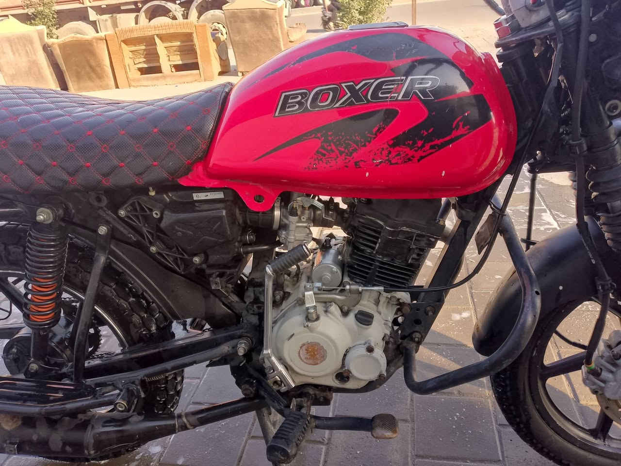 سلام عليكم بوكسر جبلي
مديل 2022 للبيع 
الدراجه خير من الله كلشي شغال الكفرات موجوده
الدراجه بدون وراق اتكفلك قانونين و عشائر 
تجي تاخذه من باب البيت 
الدراجه عوزه كلجات 
السعر 850 وبيه مجال 
المكان مدينه الصدر 
رقم التلفون ***********
الدراجه ما مشتغل دلفري
