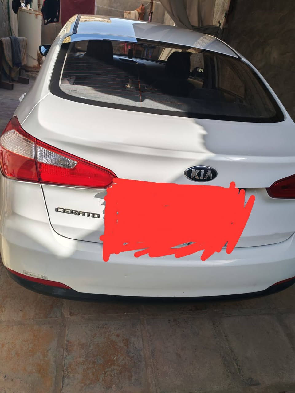 مكلف بالنشر/غير متواجد على الفيس
كيا سيراتو موديل 2014 
رقم اربيل سنوية ساقطة 
بدون مواصفات/سيارة نظيفة ومحرك خير من الله وحدادية جديدة 
المكان محافظة الديوانية قضاء الشامية 
الشراي يتصل على الرقم ***********
والرقم بيه واتساب
