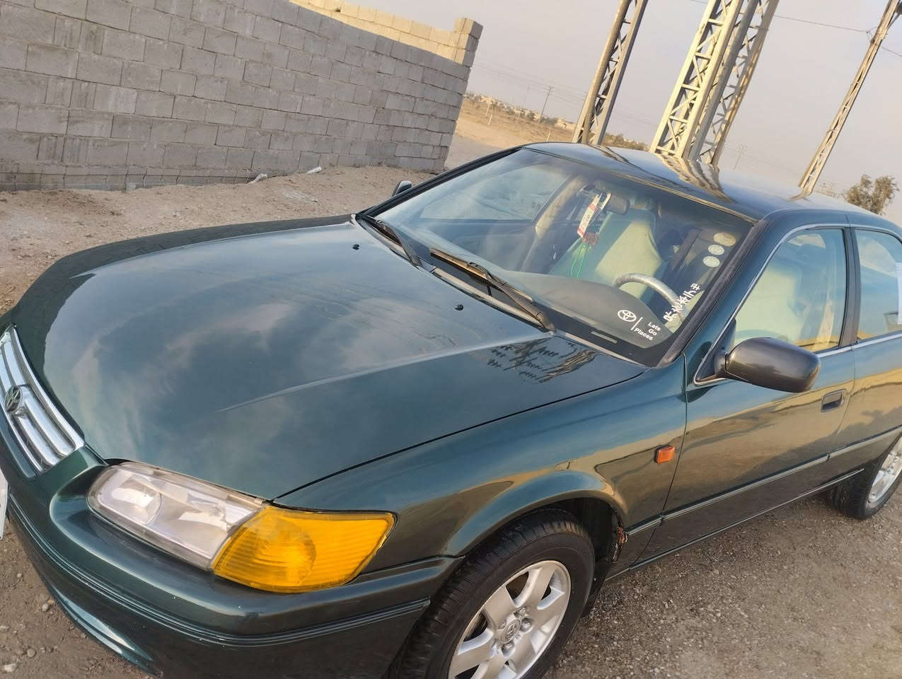 كامري موديل 2001رقم سليمانيه بسمي سنويه 2029 هزه جديده تحويل مباشر 4سلندر مكينه 2000 كير اوتو كير ومحرك وتبريد وتدفىه وصدر وتخم تاير كفاله 
صبغ عام جماليه فقط بدون لا ظربه ولا طخه ولا تبديل كله بلاديه مملعوب بيه 
مكاني الانبار فلوجه 
سعر المطلوب 82وبيه مجال 
***********
مراوس بسني ياباني اذا اكو
