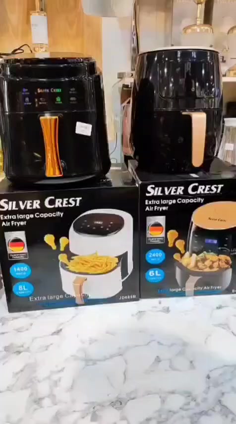 SLLVER CREST🇩🇪
Extra large Capacity Air Fryer 2400W - 6L
قلاية هوائية صحية من ماركة سيلفر كرست الألمانية سهلة الاستخدام والتنظيف حجم ٦ لتر تكفي دجاجة كاملة قلاية بدون زيت صحية ومفيدة لاهل الضغط والسكر شاشة تعمل بالمس و برامج معدة للطعام وبقدرة ٢٤٠٠ واط تتميز بتقنية الهواء السريع والتحكم في درجة الحرارة القابلة للتعديل

✅المميزات :-
💥خاصية قفل الأمان: تتوقف عند فتح الباب 
💥متوفر اللون الاسود فقط   
💥تشوي وتقلي بدون قطرة زيت 
💥تجفف فواكة 
💥قدرة ٢٤٠٠ واط 
💥 مروحة لتوزيع الحرارة
💥حجم كبير سعة ٦ لتر
💥لوحة تحكم رقمية ديجيتال سهلة اللمس
💥 تتضمن ٦ برامج طهي مختلفة
💥امكانية التحكم في الحرارة: اعلى, اسفل
💥 وخاصية تحديد درجة الحرارة والوقت درجة الحرارة بين 25 -200 درجة سيليزية تحديد الوقت 30 دقيقة 
#الاصلي المنشأ ألمانية 🇩🇪💯
السعر ٤٧الف 
🚘يوجد خدمة توصيل لجميع محافظات العراق ٤ الاف🚘


**إذا كنت صاحب هذا الإعلان وتريد حذفه لأي سبب، رجاءا أرسل رسالة إلى الدعم الفني**