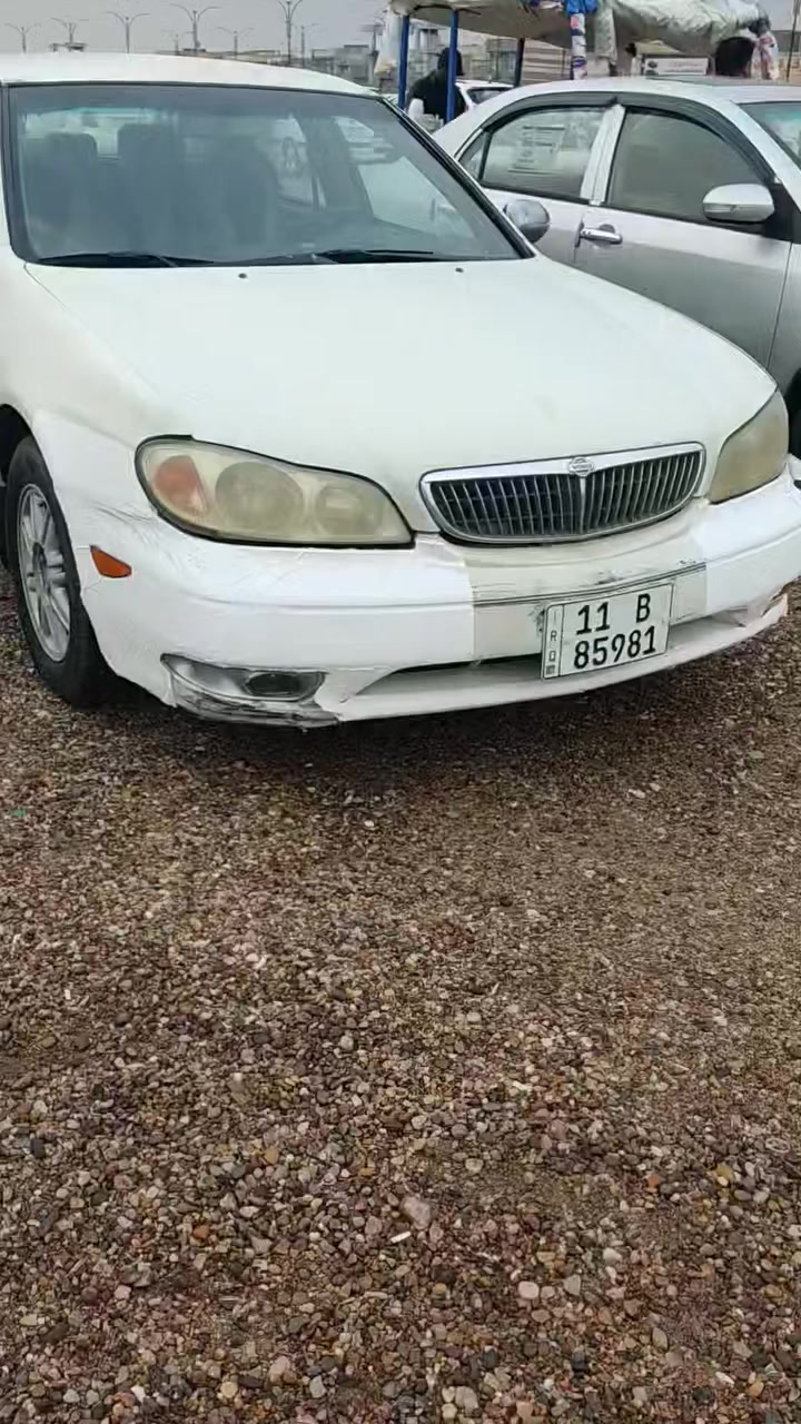 نيسان مكسيما 
موديل 2000 رقم بغداد
 محرك 6 سلندر 3000
مكينه بيها ربل ولف 
التبريد بيه ضعف بسبب الكمريسر 
البدي شوف العين  بدون تبديل ولا صبغ 
ترايك من البصره البغداد  السياره حلوه وبدون عطلات
الحدادية فقط الصدر 
رقم انكليزي وبأسمي شرط التحويل 
السعر 35 ورقه وبيها مجال للناس الطيبه 
جوه ال30 ما ابيع 

للتواصل  واتساب او اتصال ***********
مكاني البصرة الموفقية 
تحياتي للجميع
