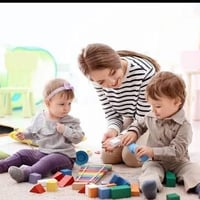 يوجود حضانة في حي الجامعة قرب محطة غسل ابو طلا  مقابيلي أسواق المصطفى ...