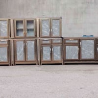 متاح كونتر الألمنيوم تفصال ٣ قطع مترين ونص والسنك متر ونص نظيف اي عيب ...