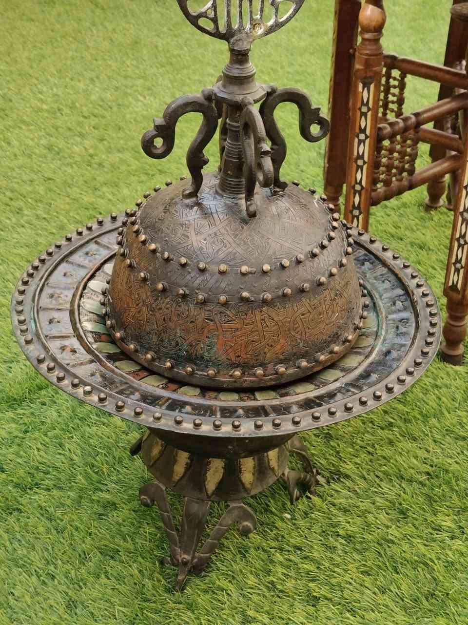 بند من النوادر 
مبخرة عثماني نحاس احمر شغل يدوي برشام 
عمر يتجاوز 200 عام 
حالة روعة ( متحف )
ارتفاع 80 سم 
وزن ثقيل 
ت / 01116440665


**إذا كنت صاحب هذا الإعلان وتريد حذفه لأي سبب، رجاءا أرسل رسالة إلى الدعم الفني**