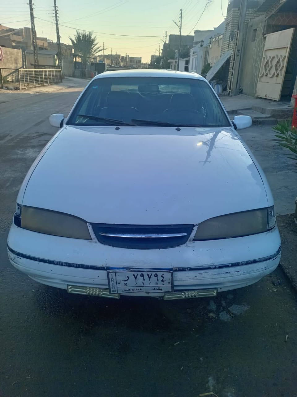 السلام عليكم  برنس فراشة للبيع موديل 96رقم بغداد سياره بسمي گير ومكينة خير من الله اوتاماتيك محرك 2000 مفتوح  مجول جديد زوج تايرات جدد سياره جاهزه السعر38 مكاني بغداد ابوغريب لاتصال علة الوتساب ***********
