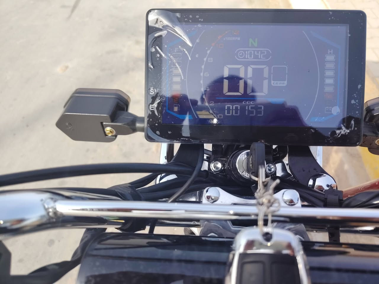 دراجه سونيك موديل 25محرك 200بعده عله وضع الشركه مستخدم اسبوع السعر 875وبي مجال الشراي يتصل ***********مكاني الحويجه داخل
