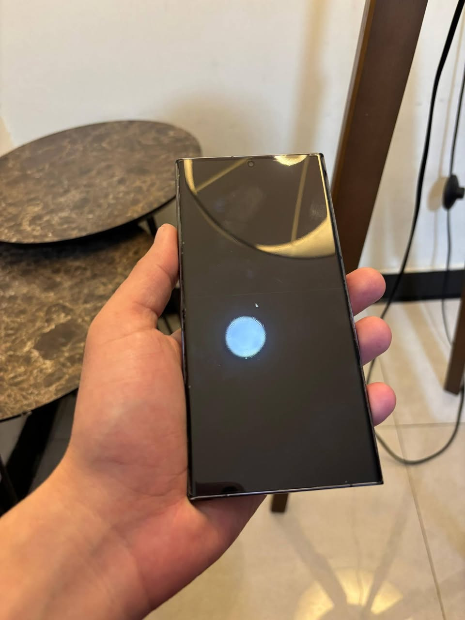 السلام عليكم s23
جهاز اخو الجديد شخط مابي انطي بي ضمان لان جهازي واعرفه سعر 800 الف الجهاز شرق اوسط ذاكره 256 
رقمي ***********
