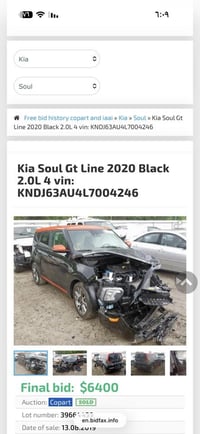 سول GT لاين • ٢٠٢٠ • حادثه