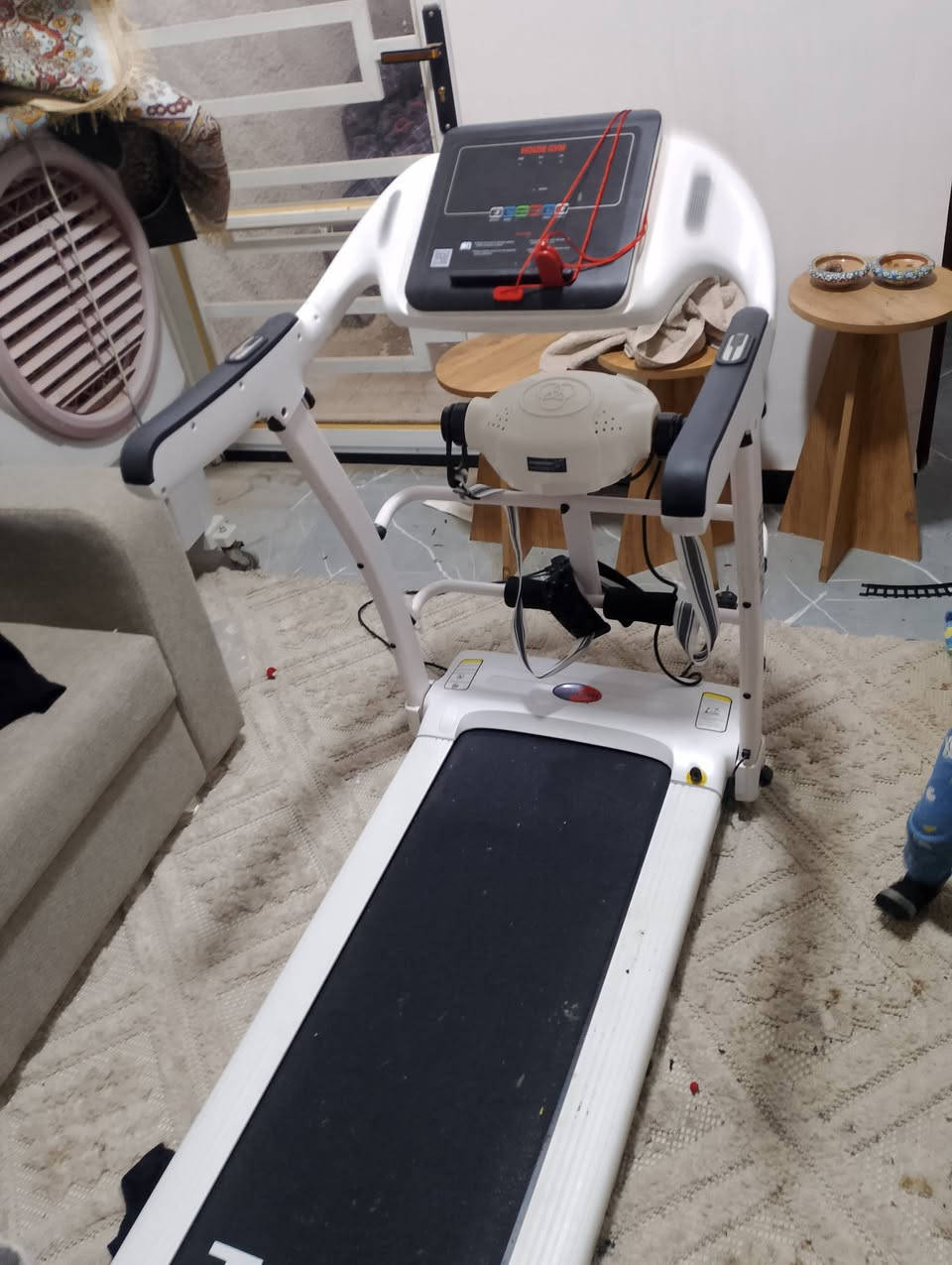 السلام عليكم
جهاز جري استعمال مرتين يعني نايلون بي كهربائي سعر450 مستعمل اسبوع فقط اول اقل الاسبوع مكاني بابل مركز للاستفسار ***********
