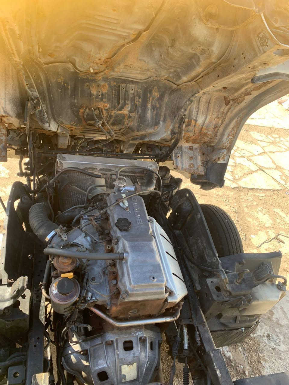 سلام عليكم للبيع تيوتة راس ثور قلاب مكينة ١٦ B لاصرف لابخار تخم تاير ١٥ موحد رقم ديالى الماني شاصي مكفول كير اكسل كهربيات شغاله دوشمة جديد مكان بغداد رقم هاتف غير متواجد عل نت ***********
