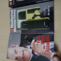 ماكنة حلاقة رجالي • ماركة ناشنال • بطاريتين قلم