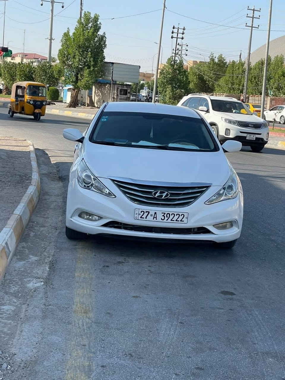 #سوناتا ٢٠١٤ امريكي
حادث خفيف، باسمي المداور بعد البيع مباشر 
السعر ١١٧ وبيها مجال 
***********
