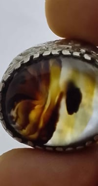 محبس • عقيق يماني • فضة ٩٢٥ مختوم