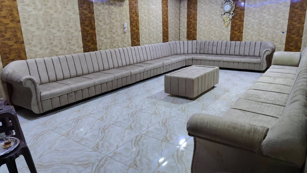 من (دوشمة العبيدي) تم وصول حاويات اقمشة  لعمل كافا انواع فصالات الديوان وتجديد المستعمل بأحدث الفصالات مستعدون لعمل جميع الفصالات العنوان ناحية النمرود قرية السيد حمد بأدارة غانم صالح العبيدي للستفسار واتساب او الاتصال ***********
