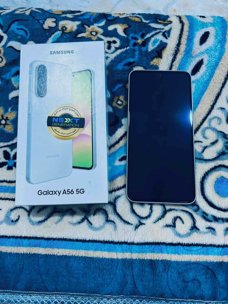 سامسونج A56 5G

ذاكرة 256
رام 12......... (اعلى رام مو 8)

لون ابيض 
مكفول كفالة شاملة
 نظافة 100%

كامل ملحقات الاصليه

سعر 450 الف 

يوجد توصيل لجميع محافظات العراق 
للحجز راسل الصفحة 
واتساب ***********

الاجهزه المتوفره حاليا داخل الصفحه 
https://t.me/mohamd_phone
#للبيع #توصيل_لكل_العراق #العراق #مستخدم #سامسونك بغداد, العراق
