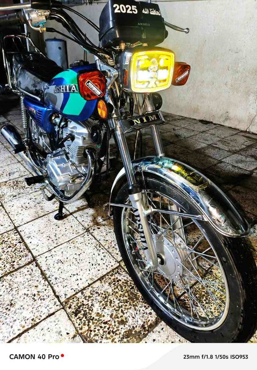 دراجه جديده نامه متياز إيراني أوراق سكنر مديل 2025 مكفوله من كلشي
السعر ٧٠٠ وبيها مجال 
كربلاء حي الغدير 
***********
