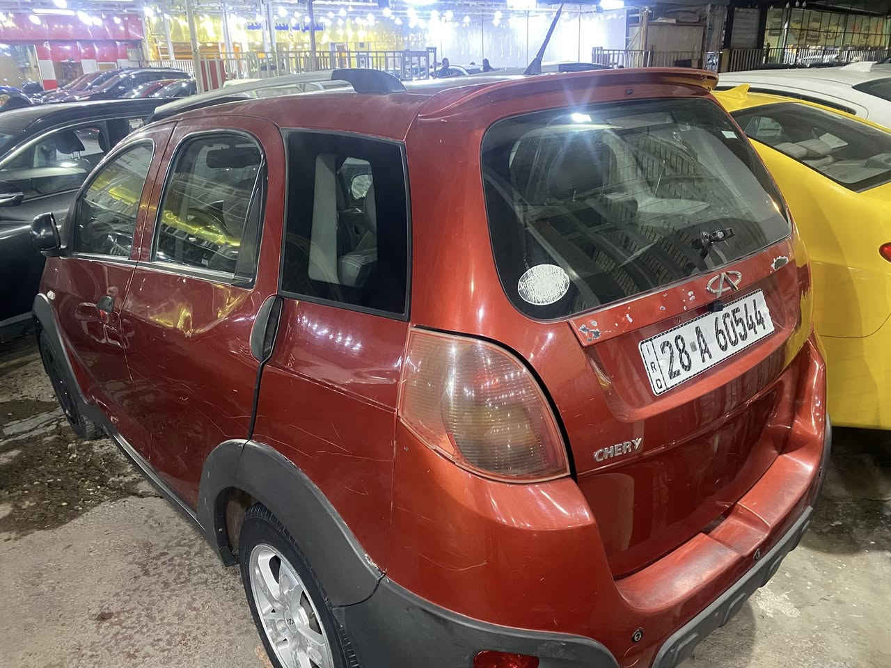 سلام عليك شيري ب ٣٧. بي مجال موديل ٢٠١٤  سياره جاهزه بدون صبغ ابد رقم نجف دولي بسمي شرط تحويل الشراي ينتصل مكان البنوك ***********
