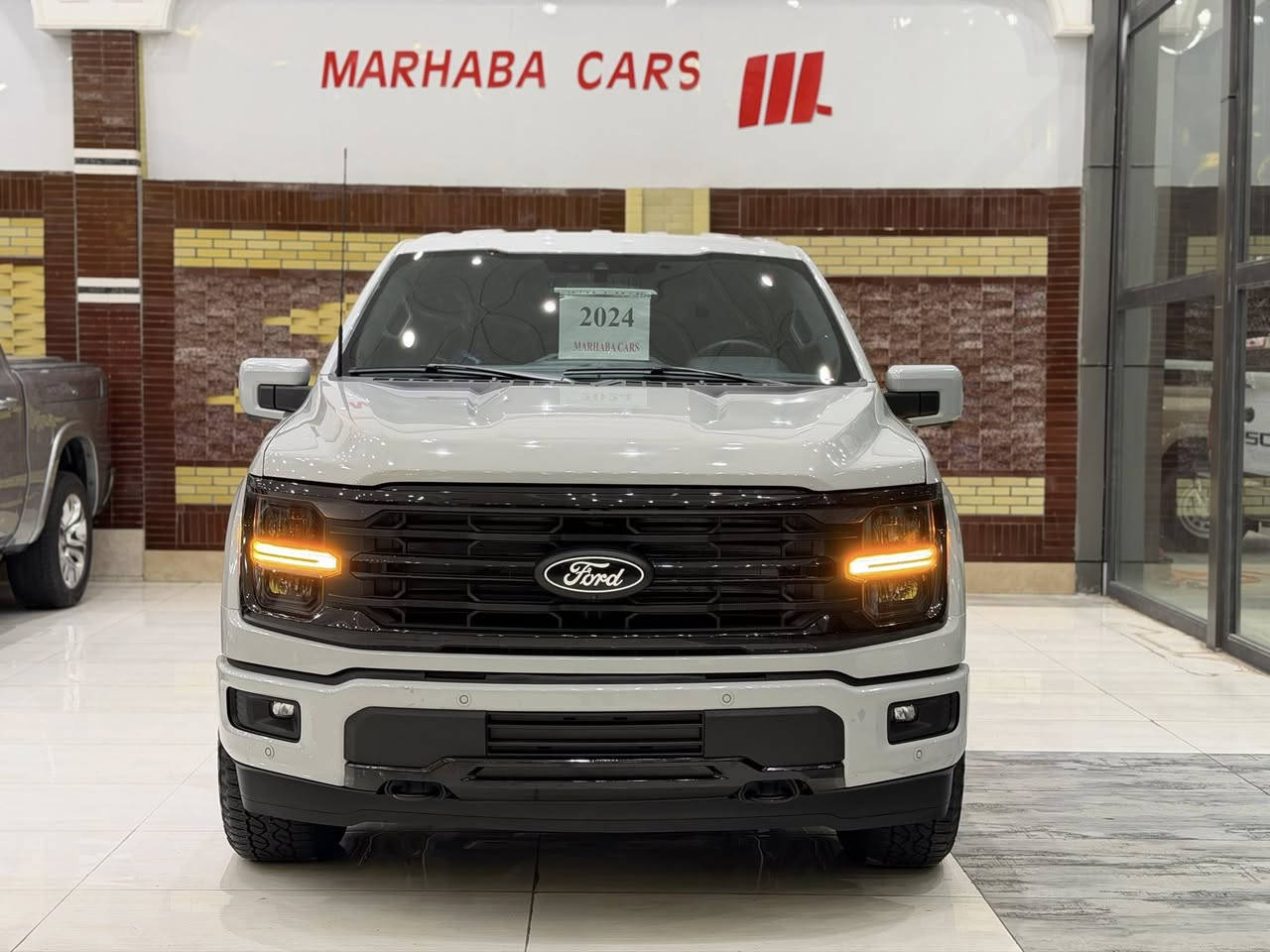 MARHABA CARS ERBIL
——————————
BRAND : FORD F150
CLASS : XLT
ENGINE : V6 - 3.5T - 4x4
STATUE : NO PAINT بدون صبغ
YEAR : 2024
PRICE : $$ 
COUNTER : 7,000 MILE
IMPORTING : وارد امريكي
ADRESS : Erbil , أربيل شارع ١٠٠م صف دائرة گمرگ
FOR IFORMATION CALL US :
MARHABA CARS 
 📞 : ***********
