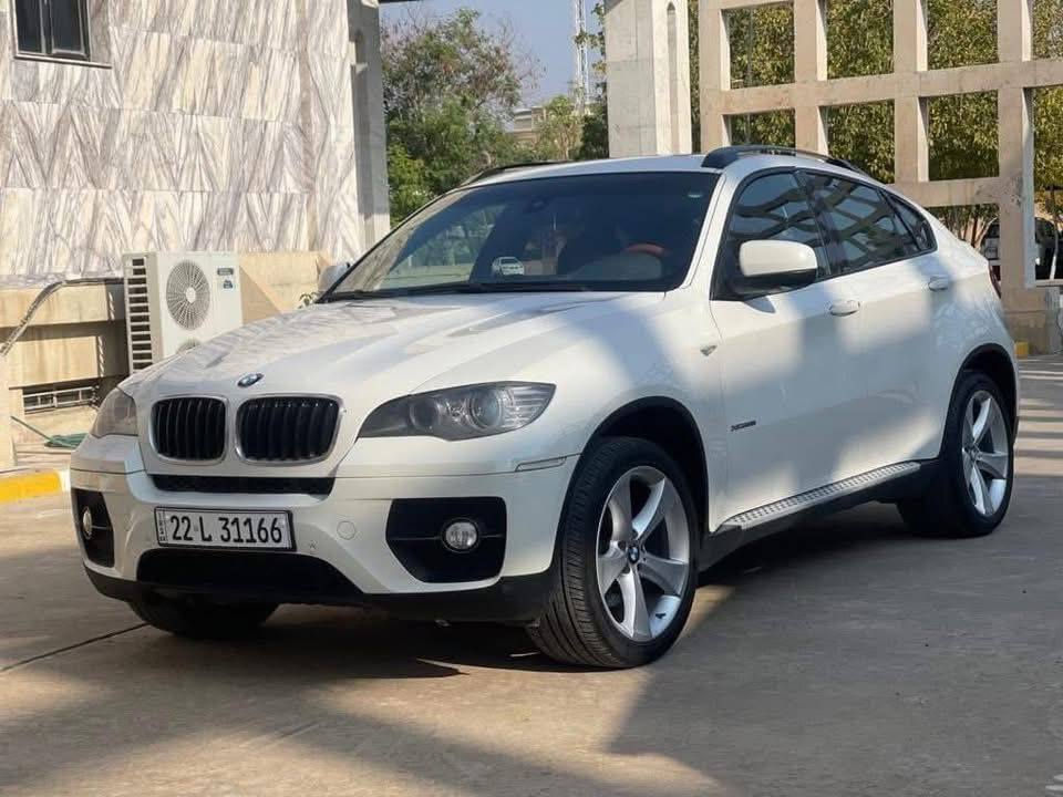 بي ام دبليو 2010 x6 وكالة خليجيه فول مواصفات مكينه 6 سلندر 
3500 توين تيربو 
السعر 135 وبيها مجال قليل بأسمي تحويل ثاني يوم 
مكانها بغداد الداوودي مقابل محطة وقود اليرموك جمعية الداوودي
*********** بغداد, العراق

