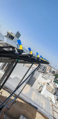 إذا تعبت من النشافه  نأسسلك مرشات ألواح شمسية باحترافية وجودة عالية   ...