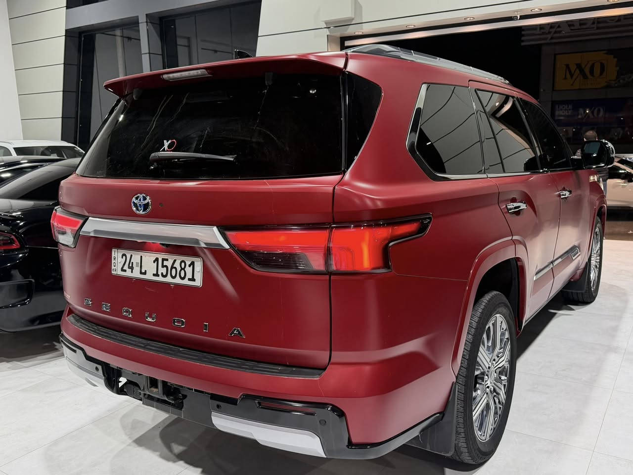 السامورايي #الياباني

دم الغزال 🩸🩸

Toyota 

Sequoia Capstone Hybrid

تويوتا - سيكويا كابستون هايبرد

* موديل٢٠٢٣

* المحرك : 3.5 ليتر ( 437 BHP )

* عدد اسطوانات : 6 ( سلندر )

المواصفات :-

- مثبت السرعة

- مقاعد كهربائية 

- مقاعد جلد

- مقاعد VIP

- مقاعد تدفئة و تبريد

- بانوراما 

- عدد المقاعد 7

- الويل قياس 22 انج

- صندوق كهربائية

- نظام المكابح المانعة للانغلاق ABS

- نظام قفل العجلات

- أنوار LED أمامية

- كاميرا 360 درجة

ماشية ٤٠ km

السيارة كفالة عامة  من زاخو للفاو

وارد كندي كلين تايتل

- نظام مراقبة ضغط الإطارات

- ابل كار بلاي و توصيل بلوتوث

- نظام صوت بريميوم

للسعر ٦٦٥$
مغلفة ppf مات
للمزيد من المعلومات 🔻

◽العنوان دهوك

للاستفسار 

***********

***********
