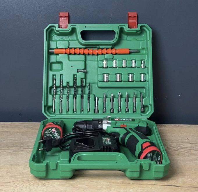 رجع اتوفررررر من جديد 💃💃💃
افضل دريل بمواصفات عالمية شحن من باك سايد الالماني🇩🇪🇩🇪 
❗❗❗PAKSIIDE✔️
✅دريل شحن🔌 بارك سايد 21 فولت يعمل فتح وشد البراغي وتثقيب الحديد والخشب والجدران

مواصفات الدريل:-
ملف نحاس💯
شفت حلزوني 
سيت لقم مختلف الاحجام📌
سيت برايم خشب🪃
سيت برايم حديد🔩
سيت درنفيس عدل ومربع🪛
توصاله للاماكن الصعبه🔗
🔋🪫دبل بطاريه21V
شاحنه قاعدة🖲️
حركة الدريل بالاتجاهين فتح وشد البراغي↔️
يعمل ع التثقيب بكل سهولة🕳️
0-350/0-1300 دورة/ في الدقيقة
#الاصلي المنشأ ألمانية 🇩🇪💯
🚘 يوجد خدمة توصيل لجميع محافظات العراق


**إذا كنت صاحب هذا الإعلان وتريد حذفه لأي سبب، رجاءا أرسل رسالة إلى الدعم الفني**