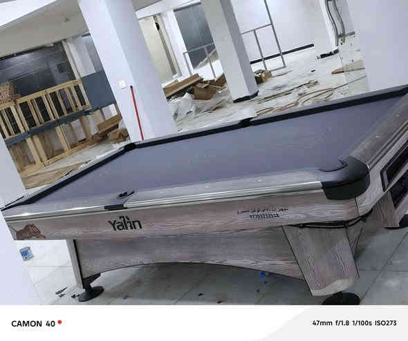 السلام عليكم شباب عندنا ميوزه مال بليارد مستخدم وجديد وكل ميز يجي وياه ملحقات كاملة سيت طوب ويجي وياه چوك ويجي وياه مثلث وزوج كيوبات وكل هاي أسعارنا مناسبة للإستفسار الإتصال على هذا الرقم بيه واتساب وإتصال ***********🎱🤍
