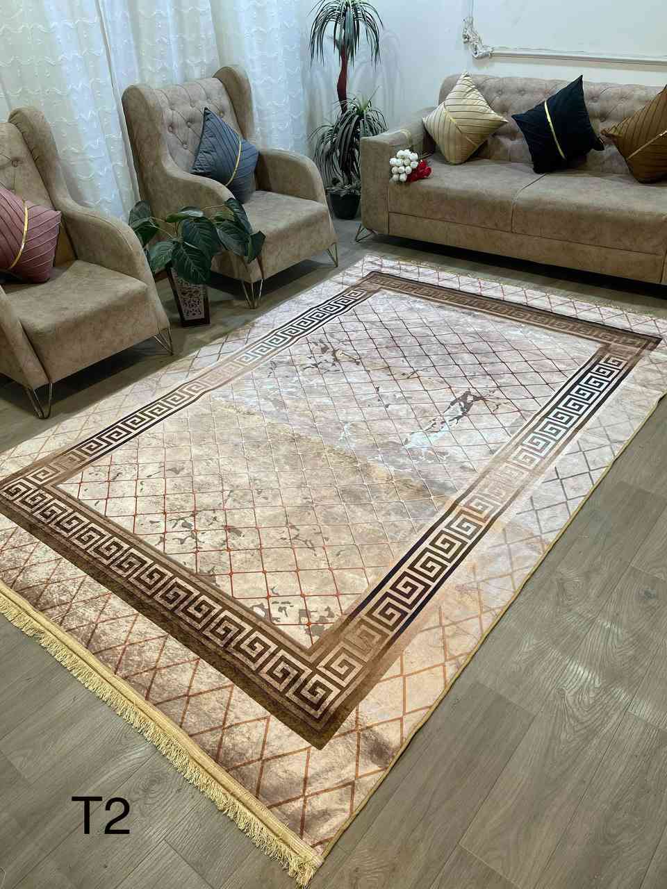 ..... موكيت HD عالي الجودة  رسمات مودرن الوجه حرير الملمس والظهر يحتوي على حبيبات جيلاتينيه تمنع الانزلاق على الاسطح الناعمه والملساء 
القياس 2*3

السعر ((( 23))) الف 
🚚 متوفر خدمة توصيل إلى البصرة وجميع الأقضية والنواحي.
للحجز والاستفسار:
📩 دايركت
📱 واتساب: ***********
