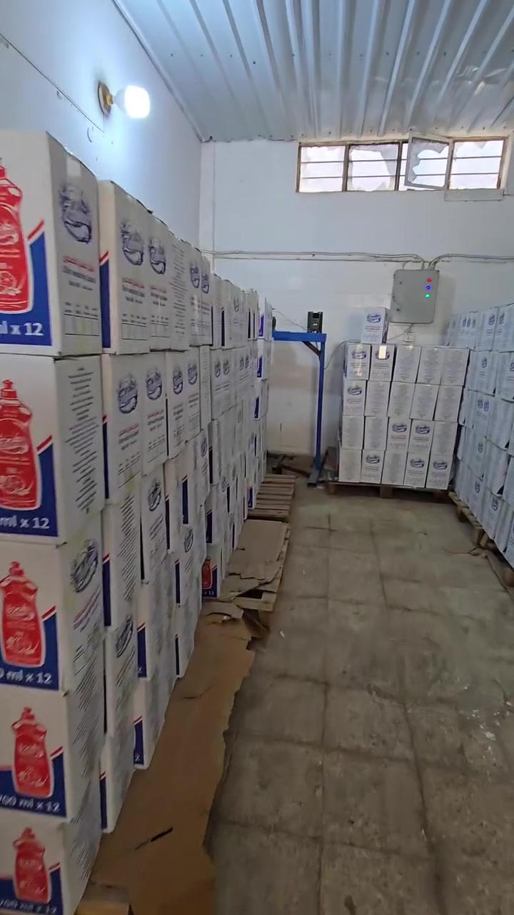 السلام عليكم معمل الزعفران لأنتاج المنظفات.
السلام عليكم معمل الزعفران لأنتاج المنظفات.
يتوفر جليكان 20لتر سعر الجليكان مطروح 7500دينار مع التوصيل للكميات السعر8000الاف دينار ..... ويتوفر بطل 700مل كارتون 12 قطعة 4ألوان مطروح 6500 دينار مع التوصيل للكميات سعر 6750الاف دينار وبالامكان توفير أي منتج حسب الطلب فقط الكميات. للتواصل على رقم المعمل ***********... مستعدين لتجهيز كافة الكميات الكبيرة والتوصيل لأي مكان في العراق للكميات الكبيرة المعمل مجاز 100% مكان المعمل بغداد الشعب بوب الشام المدخل ألاول
