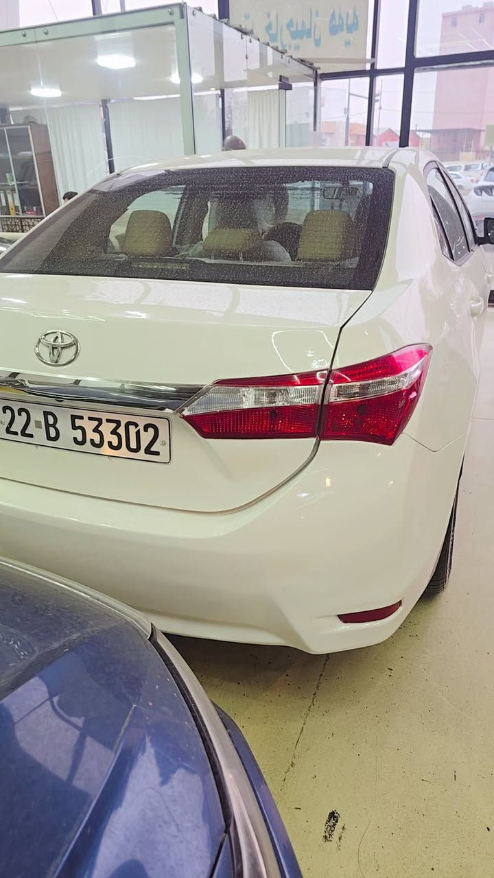 كورلا موديل 2015 سياره حزام صبغ بدون اي دواخل 
***********
