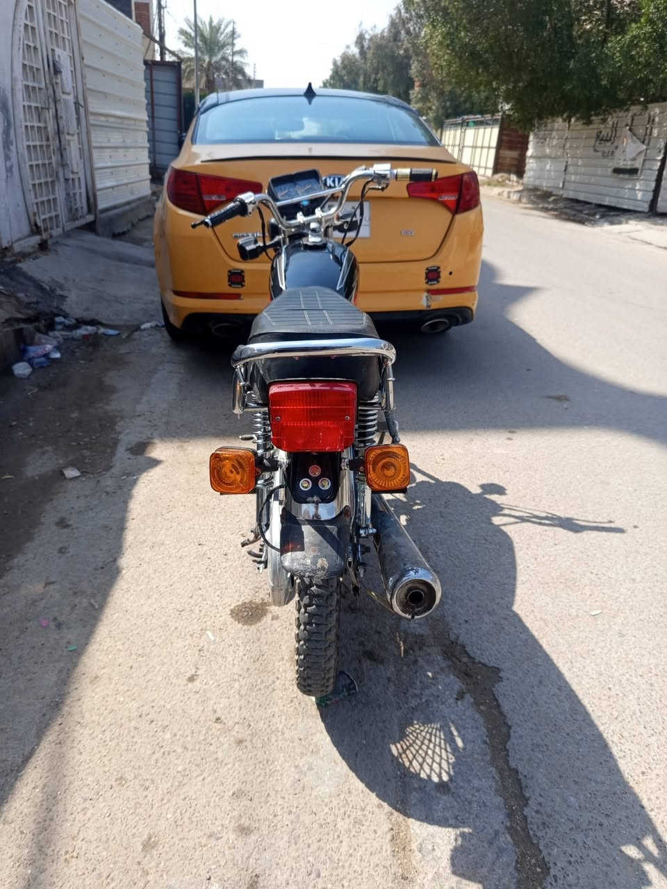 السلام عليكم دراجة ايراني 4 كير 22 موديل سعر 450 مكان بغداد *********** بس واتساب اوراق مابيها اكفلك سرقة
