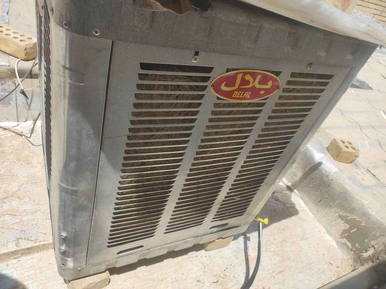 مبردة بلال ٢ونص 
جديدة استخدام ٣ اشهر فقط
واتربمب غطاس جديد ليف حديد دكت وخرطوم 5 متر
للبيع 135و مجال بسيط
مكاني كربلاء قريب كنطرة السلام كربلاء, العراق


**إذا كنت صاحب هذا الإعلان وتريد حذفه لأي سبب، رجاءا أرسل رسالة إلى الدعم الفني**