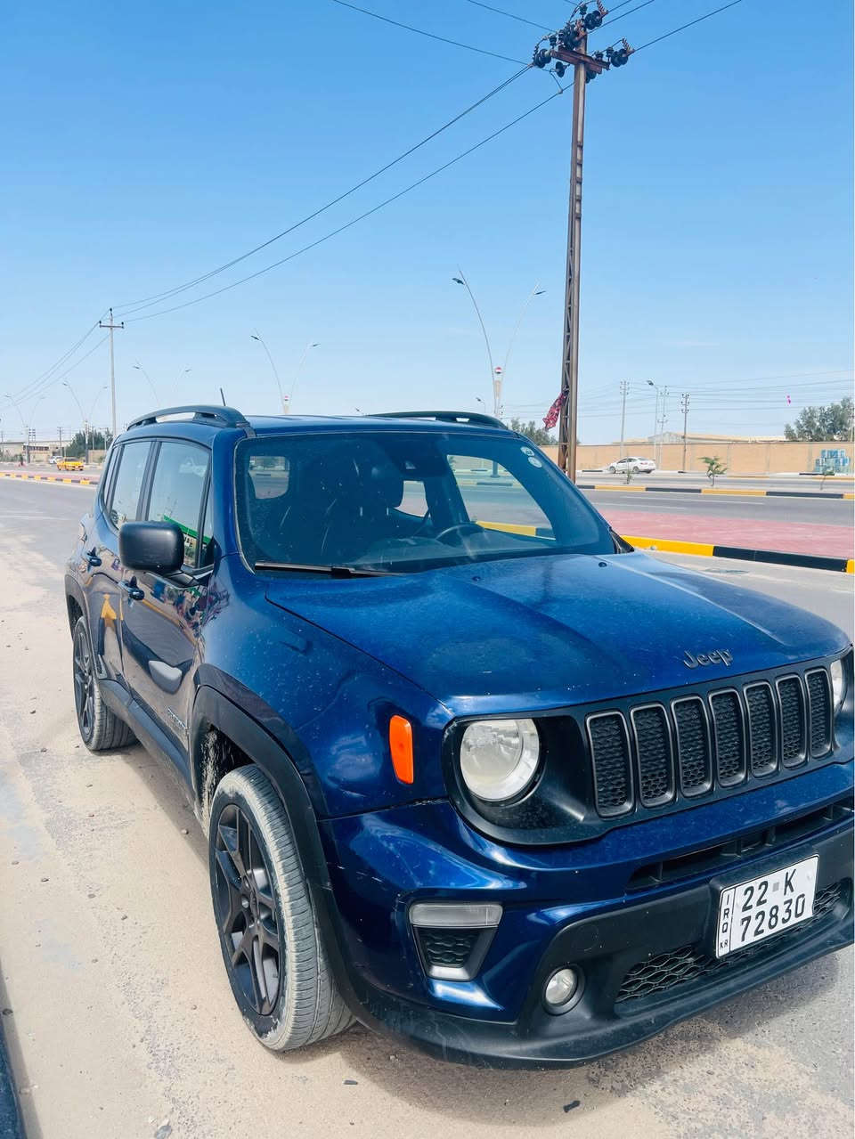 سلام عليكم 
للبيع او مراوس 
موديل 2021
 جيب رنكد
فول مواصفات 

فور ويل        ( 4X4 )
بصمه 
كامره 
شاشه كبيره 
رادارات

 
تحكم ستيرن جهتين
هند بريك دكمه كهرباء
نظام مانع انزلاق
منفذ ( AUX ) وبلوتوث 

نظام ( A B S )
نظام سبورت
نظام ايكو 
سياره جديده
 حداده جديده  ترايك وين ماتريد
السعر  110$ 
رقم الهاتف ‭0783 845 1924‬ البصرة, العراق
