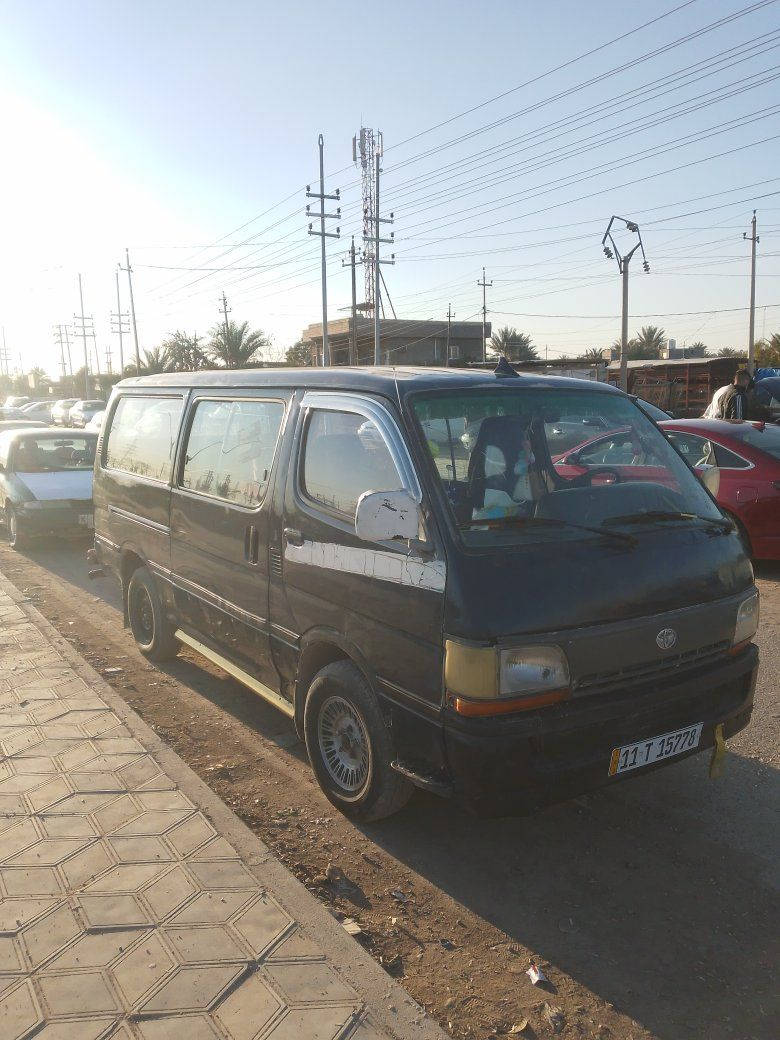 يالله 
السلام عليكم للبيع هايسه بوز ١٤راكب
موديل 94رقم حمل نكليزي سنويه ل ٢٠٣١سياره محرك ونجي كفالى عامه اوتوماتيك سعرها ٣٧وبيهه مجال حك جيتك مكانهه ديالى قريه الاسود ***********
