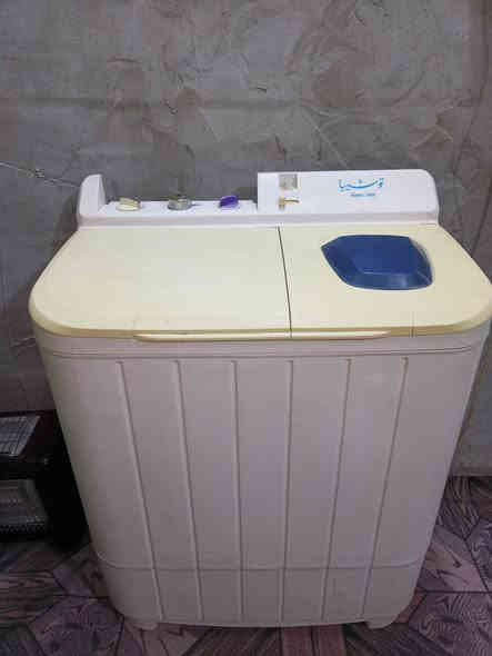 سلام عليكم غساله توشبيا نظيفه سعر 100وبيه مجال حله بابل ***********
