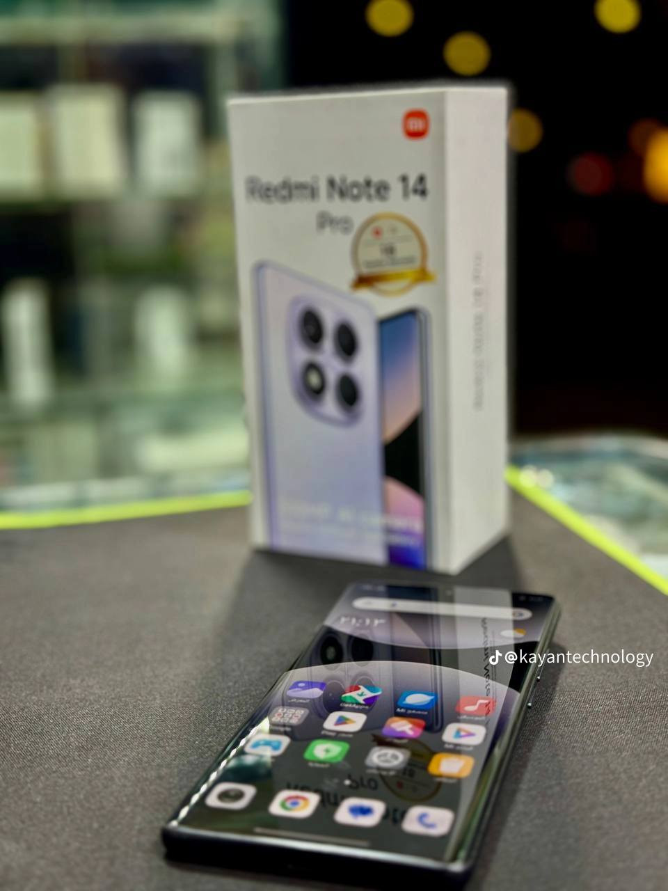 السلام عليكم جهاز للبيع ريدمي نوت 14 برو

مواصفاته:
شاشة AMOLED
الحجم: حوالي 6.67 إنش
الدقة: 1.5K
معدل التحديث: 120Hz (سلسة جداً)

📷 الكاميرات
الكاميرا الرئيسية: 200 ميغابكسل
كاميرا واسعة: 8 ميغابكسل
كاميرا ماكرو: 2 ميغابكسل
الكاميرا الأمامية: 16 ميغابكسل
🔋 البطارية
5500 mAh
شحن سريع حوالي 45 واط

تخزين: 256 أجيجابايت
📱 النظام
HyperOS المبني على Android
✨ مميزات إضافية
بصمة داخل الشاشة
مقاوم للماء والغبار (IP68 تقريباً)
صوت ستيريو
يدعم 5G


**إذا كنت صاحب هذا الإعلان وتريد حذفه لأي سبب، رجاءا أرسل رسالة إلى الدعم الفني**