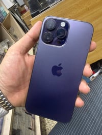 آيفون ١٤ بروماكس  نضيف بدون شخوط ذاكره ٢٥٦ مبدل شاشه اصليه وبطارية اصل...