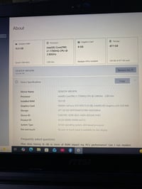 MSI GL62M 7RE • GTX 1050 Ti 4GB • 512GB SSD