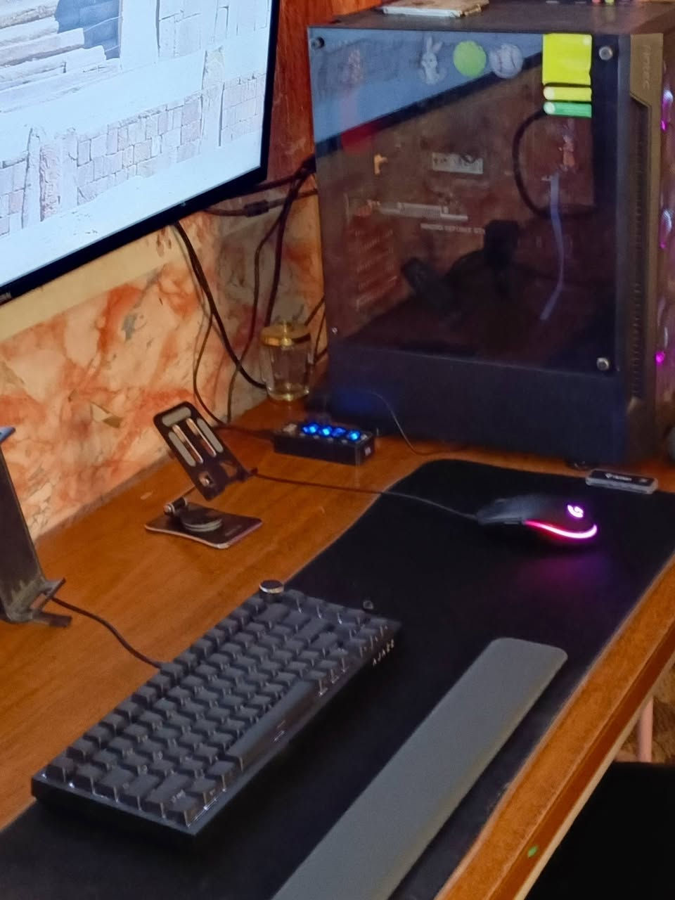 🔥 PC Gaming للبيع 🔥
✅ Core i5 10th Gen F
✅ RAM 16GB 3200MHz
✅ GTX 1650 4GB
✅ M.2 128GB
✅ SSD 500GB
✅ HDD 500GB
✅ ASUS H510
✅ DeepCool 750W Bronze PSU
✅ 4 Fans RGB

الجهاز نظيف وأداءه ممتاز ويشغل أغلب الألعاب بسلاسة 🎮
مناسب للـ Gaming والدراسة والمونتاج

💰 السعر: 700 ألف قابل للنقاش للجادين فقط

📍 كربلاء - طويريج - شارع الباشه


**إذا كنت صاحب هذا الإعلان وتريد حذفه لأي سبب، رجاءا أرسل رسالة إلى الدعم الفني**
