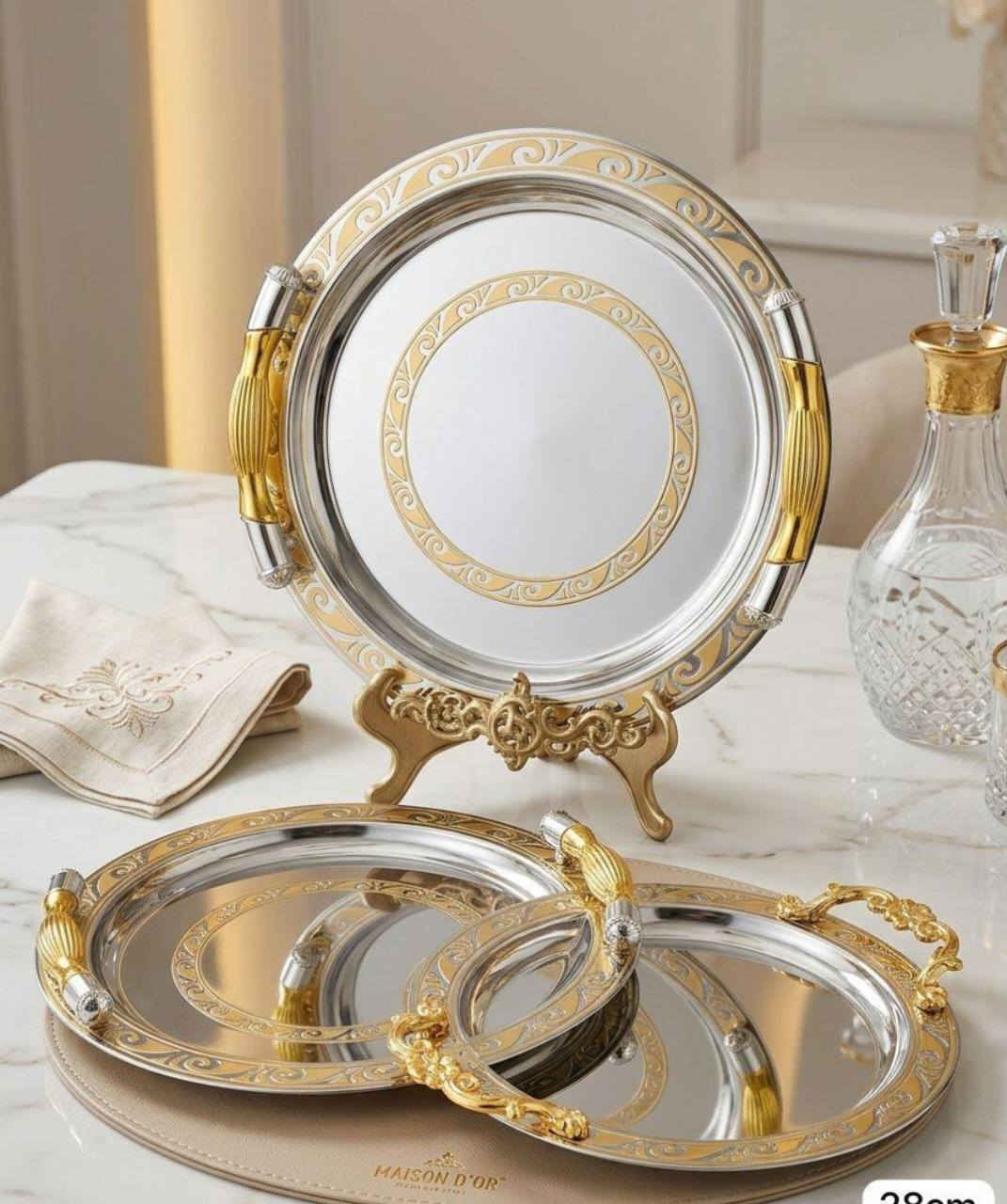 سيت صواني الاصلي طلاء ثابت كلش حلوو وسفرة بقت اخر قطعة مكاني نجف متوفر توصيل لكل المحافظات


**إذا كنت صاحب هذا الإعلان وتريد حذفه لأي سبب، رجاءا أرسل رسالة إلى الدعم الفني**